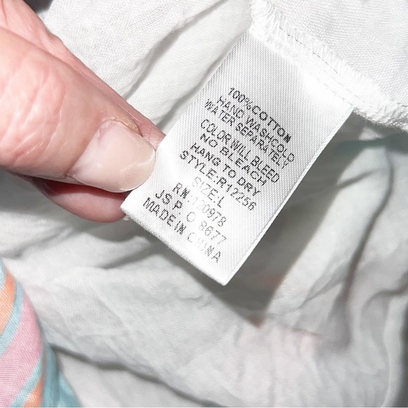 Entro NWT Striped Off Shoulder Romper - Picture 4 of 5